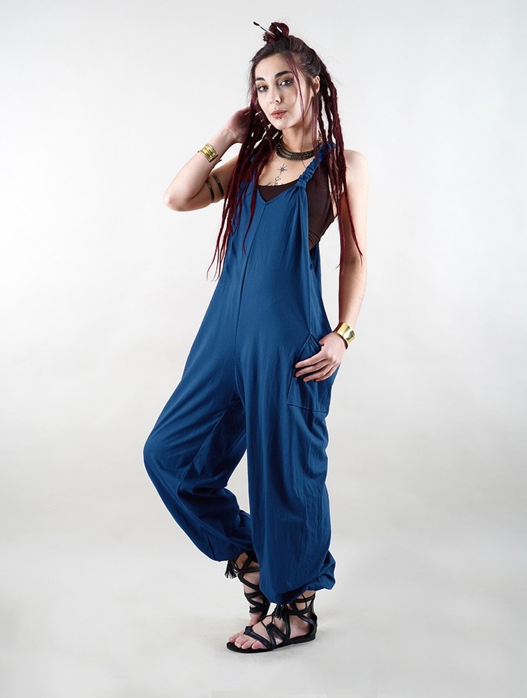 Toonzshop Sampatti Harem Pant Overalls Broek Dames Blauw | QC7395640