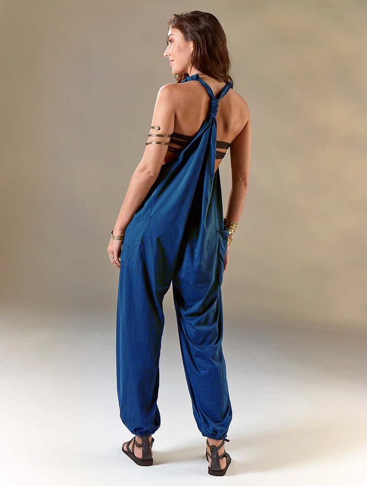 Toonzshop Sampatti Harem Pant Overalls Broek Dames Blauw | QC7395640