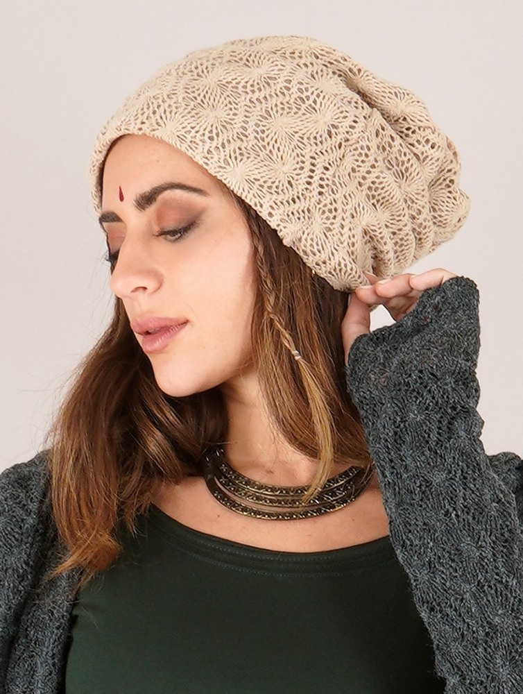 Toonzshop Sükk Crochet Dreadlocks Big Beanie Muts Dames Beige | JZ0859237