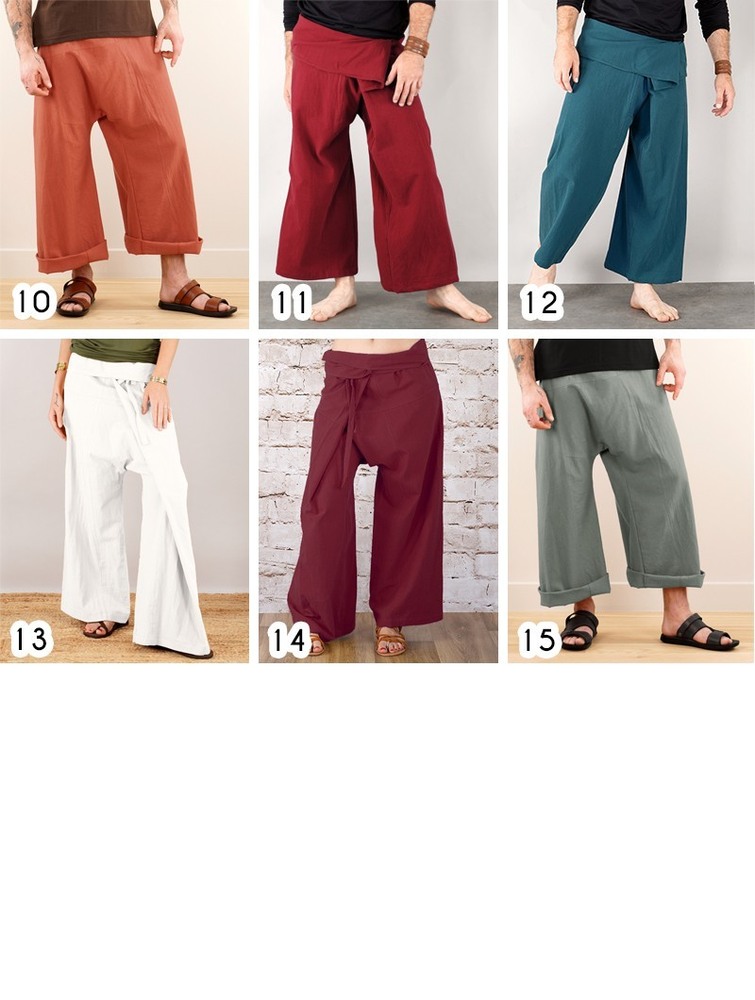 Toonzshop Thaï Gender Neutral Fishermen Pants Broek Heren Many colours available | AM8936071