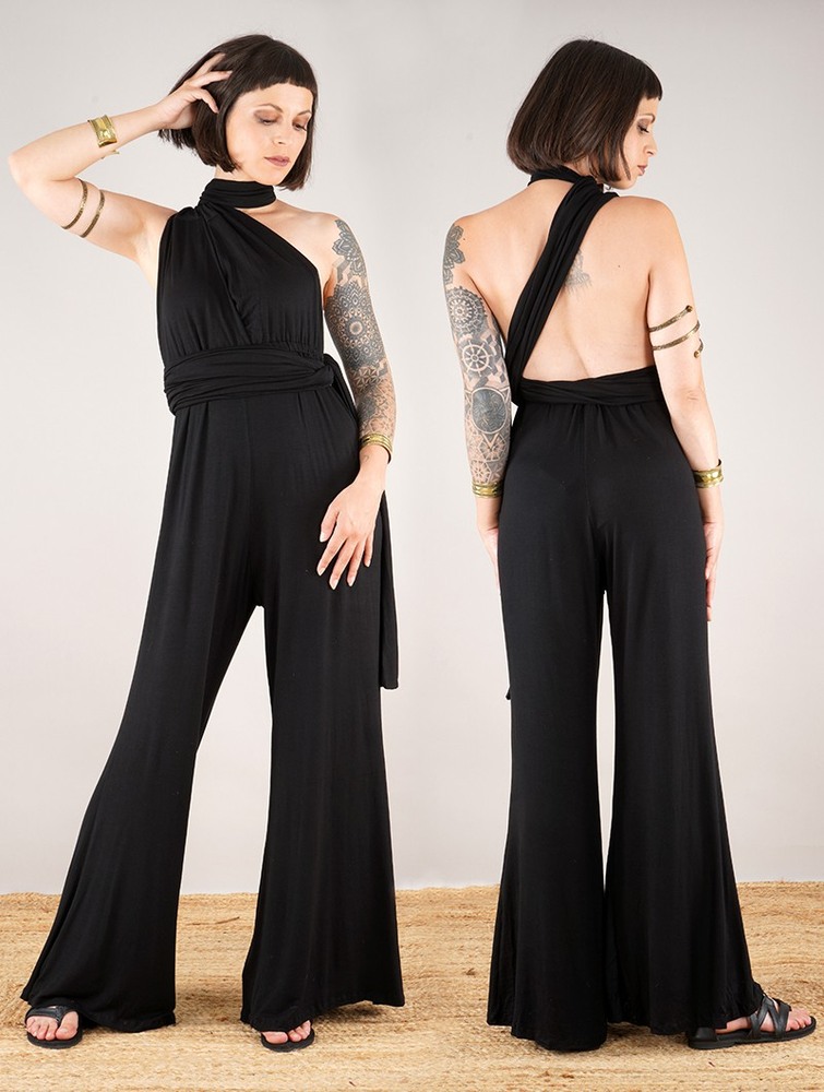 Toonzshop Wakiza Infinity Jumpsuit Jumpsuit Dames Zwart | ST2187364