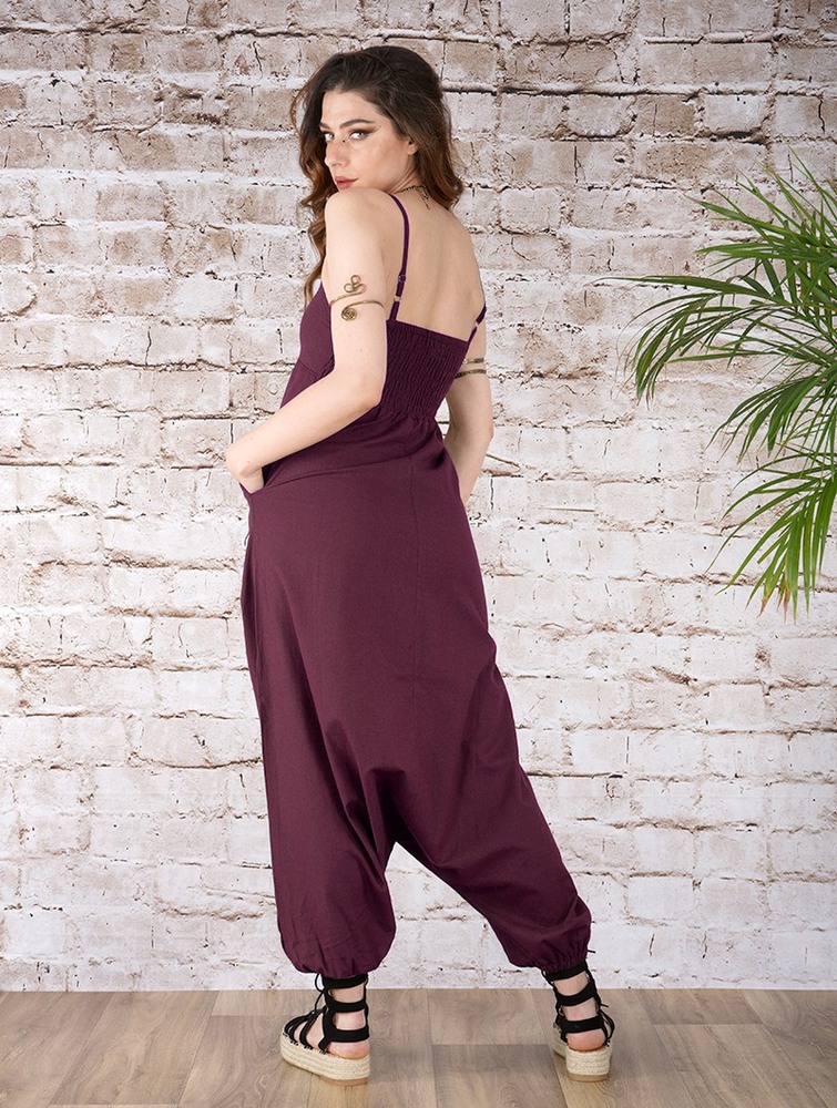 Toonzshop Yahnaa Harem Pant Overalls Broek Dames Wine | MA8701493