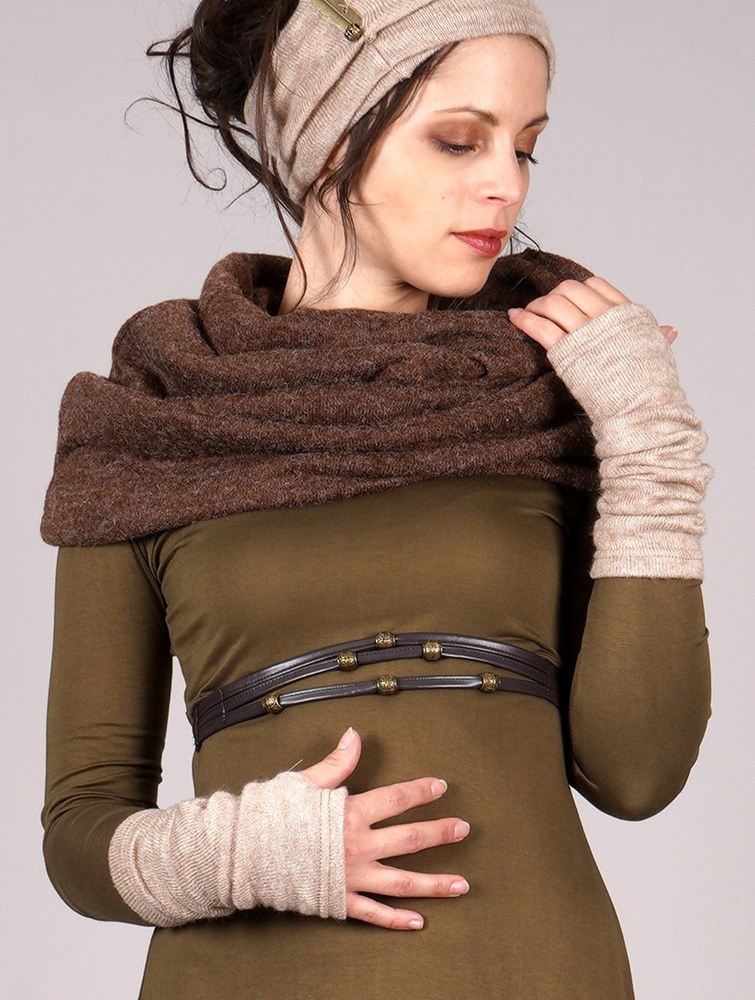 Toonzshop Yüm Arm Warmers Fingerless gloves-legwarmers Dames Beige | VY5864731